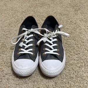 Converse Gray and White Sneakers *Slightly Worn*